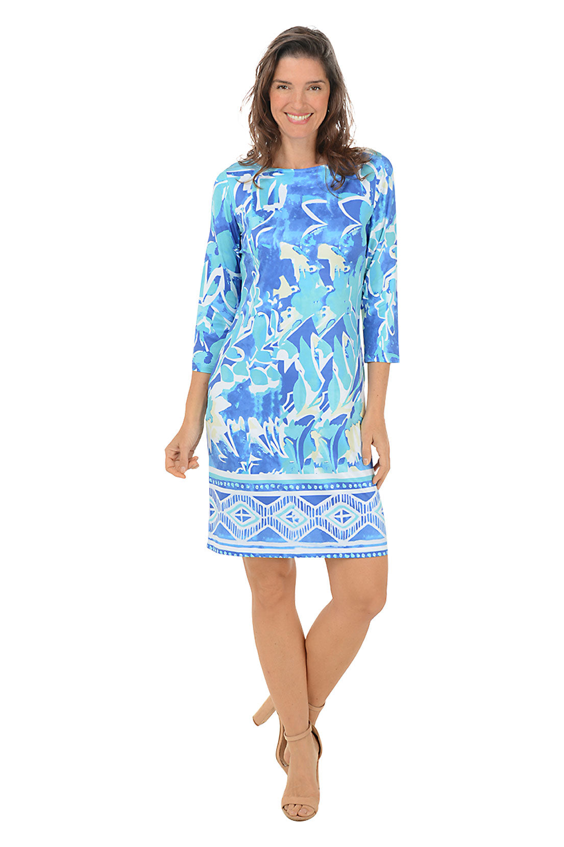 Everglades UPF50 Boatneck Dress