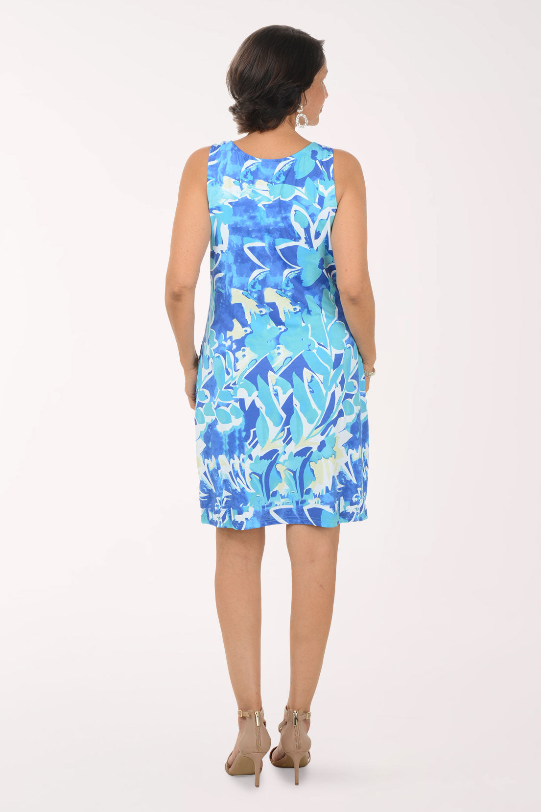 Marsh Flower UPF50 Cut-Out Hem Dress