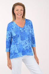 Undersea Coral Criss Cross Tunic