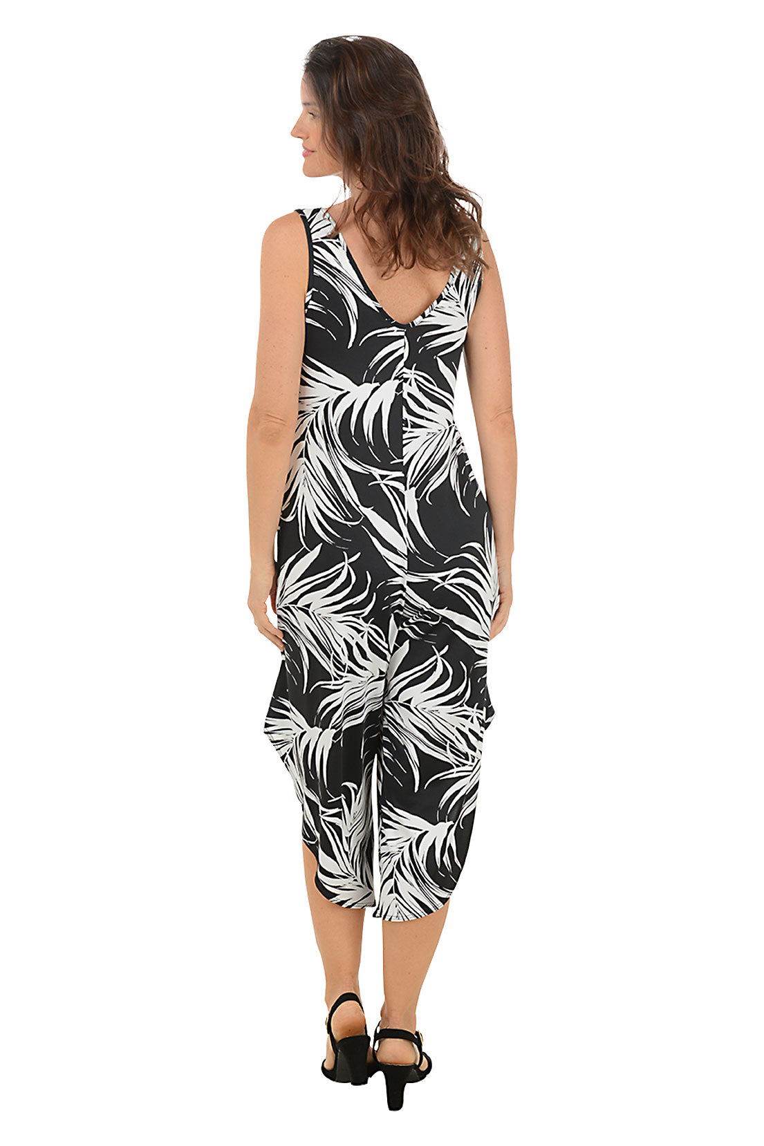 Fern Grove Sleeveless Jumpsuit