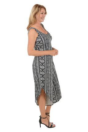 Bandana Striped Sleeveless Jumpsuit