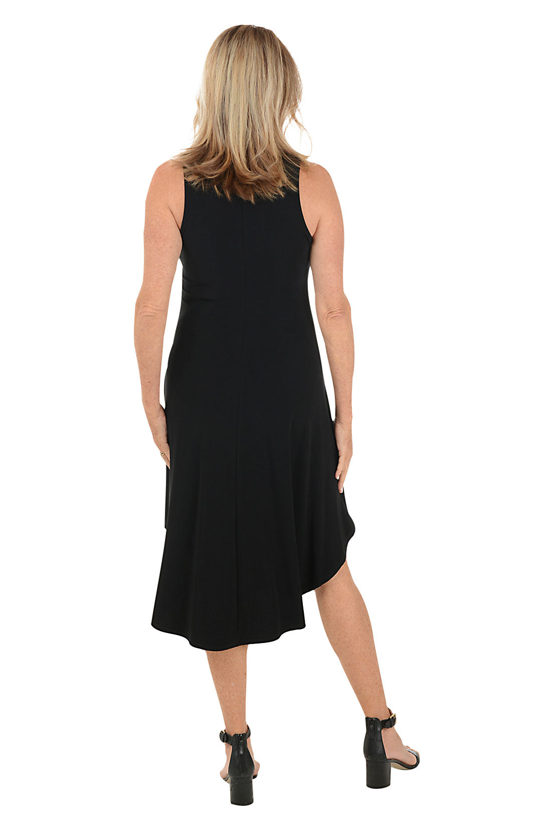 Curved Hem Sleeveless Maxi Dress | Tiana B Curved Hem Sleeveless Maxi Dress | Tiana B