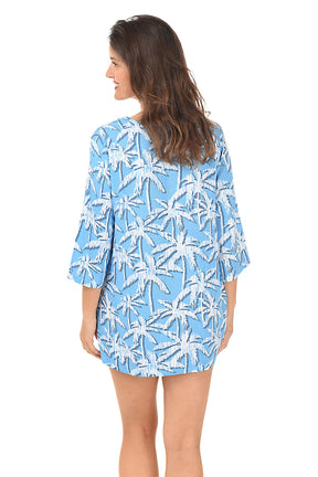 Palm Trees Gail Tunic Cover-Up