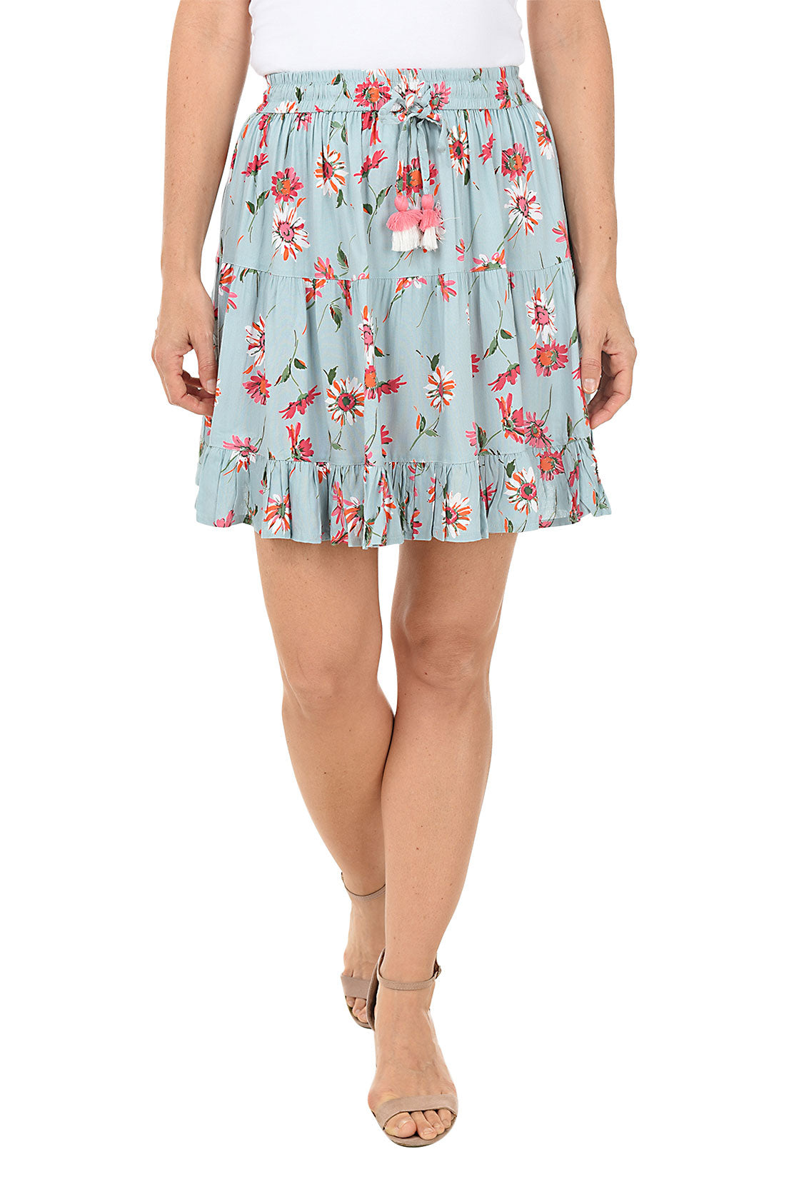 Daisy Tiered Cover-Up Skirt