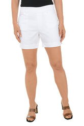Denim Pull-On Short