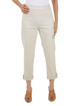 Pull-On Cargo Pocket Crop Pant