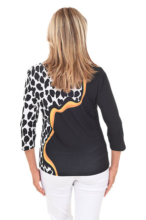 Spotted Dalmatian Knit Top