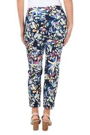 Rose Petals Pull-On Ankle Pant