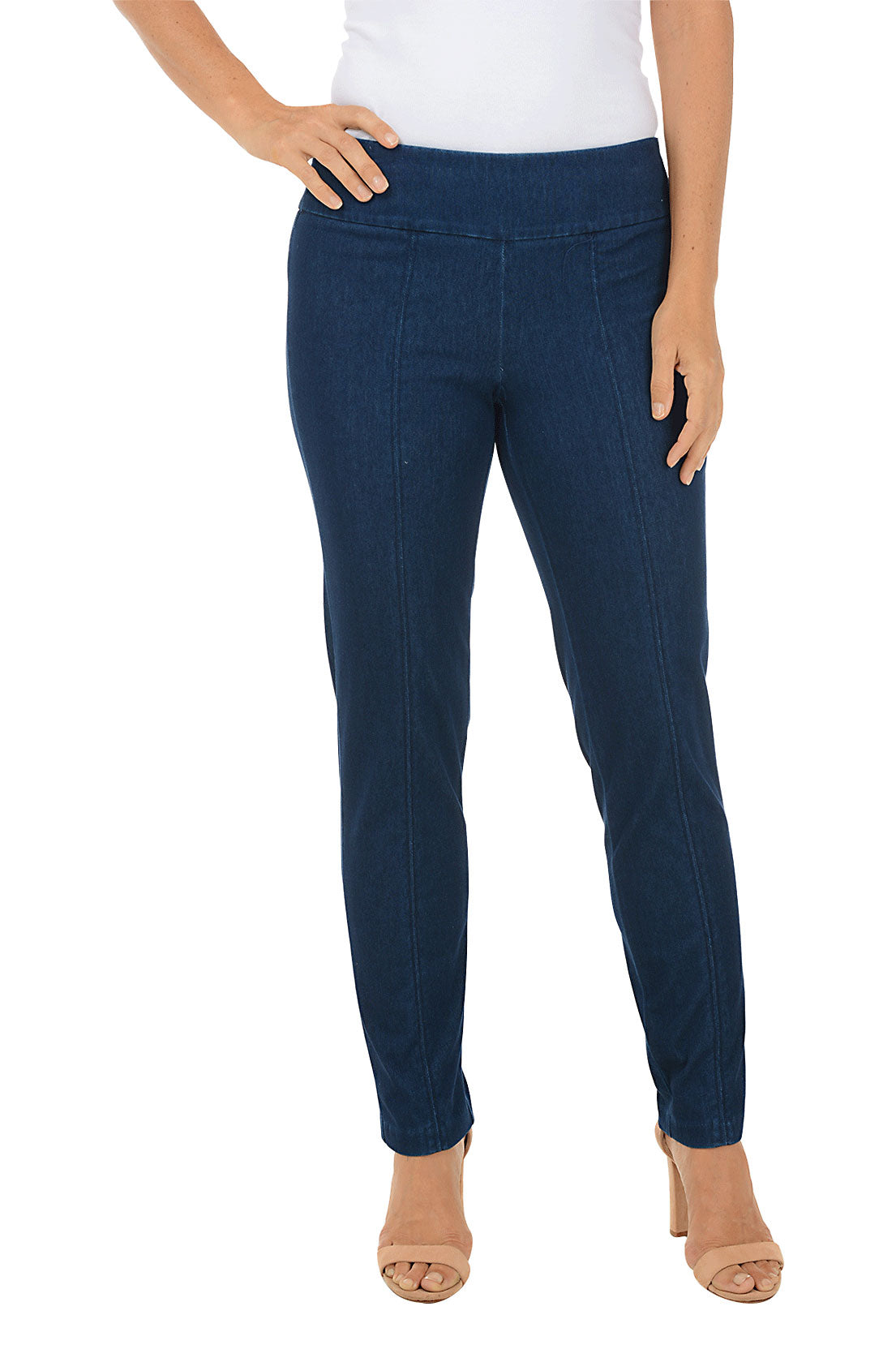 Denim half pants / blue | Tostalgic Clothing