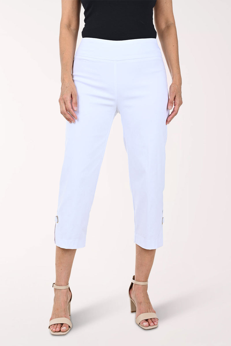 Grommet Loop Hem Capri Pant | Zac and Rachel