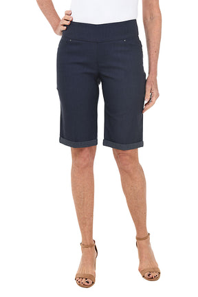 Pull-On Cuffed Bermuda Short