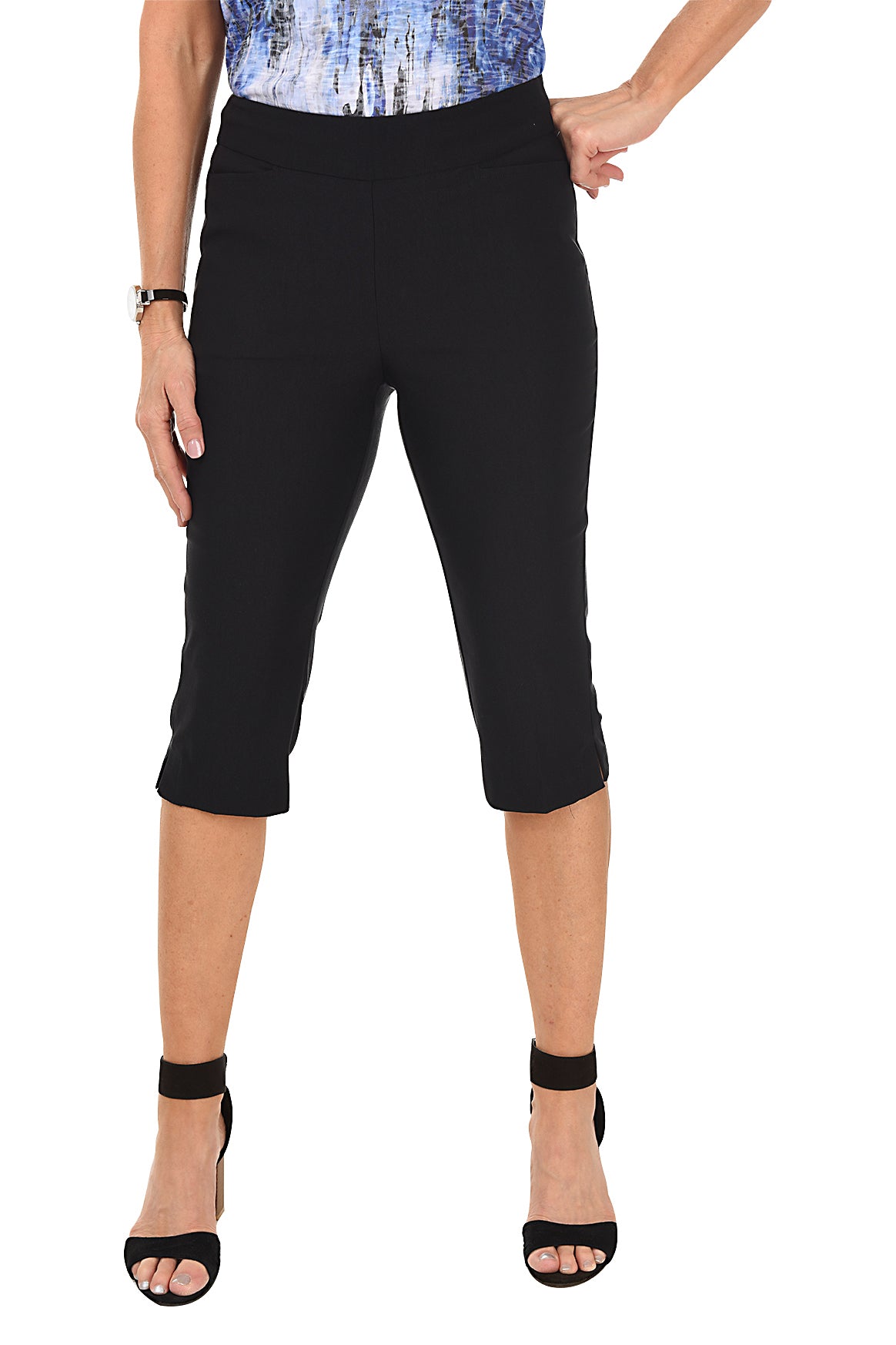 Pull-On Clamdigger Crop Pant