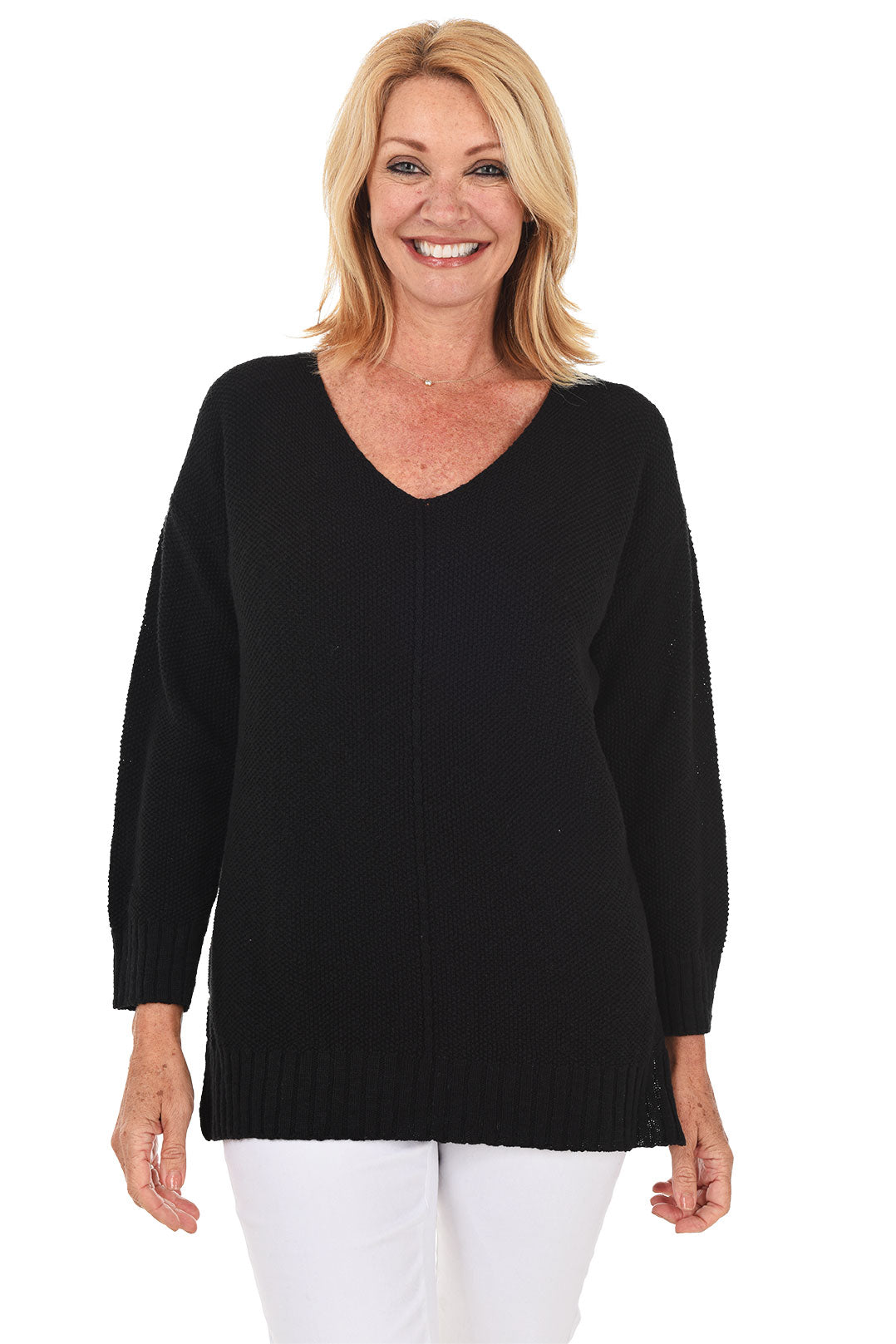 AVALIN V-Neck Tunic Sweater