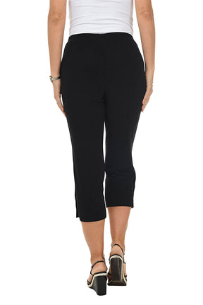 BALI Pull-On Side Button Capri Pant