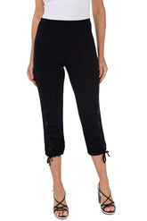 BALI Pull-On Button Leg Ankle Pant