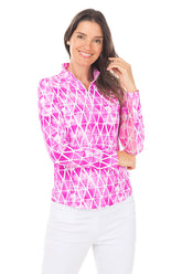 Monica Triangles UPF50+ Sun Shirt