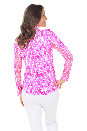 Monica Triangles UPF50+ Sun Shirt