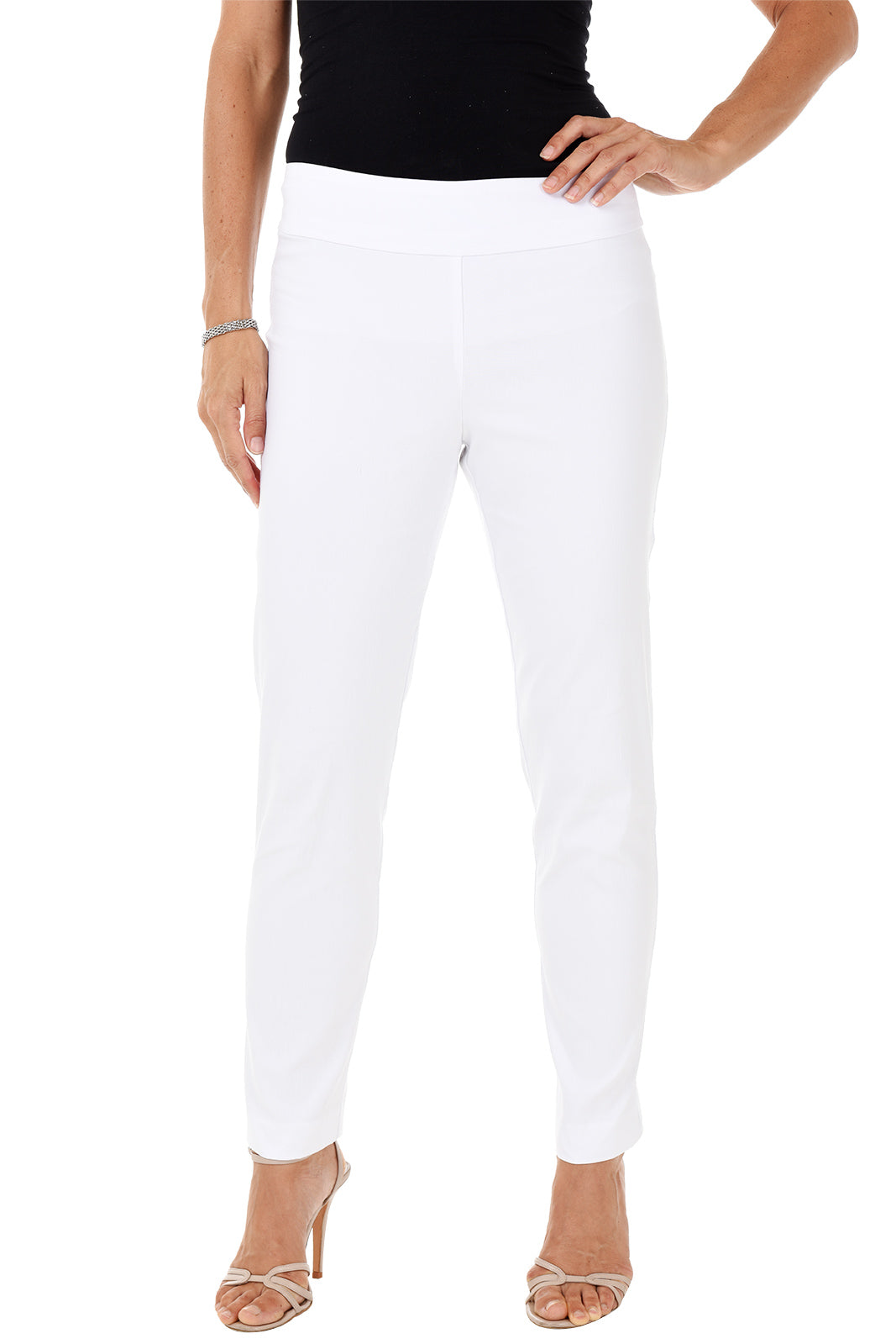 KRAZY LARRY Pull-On Ankle Pant