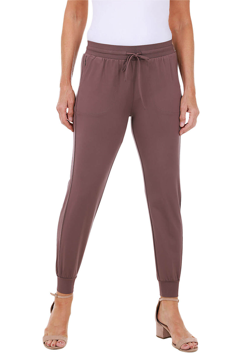 NWT Rachel Parcell Cozy Lounge Jogger Pants Size Small P100 Mauve Color