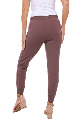 ZAC AND RACHEL Solid Ankle-Length Jogger Pant