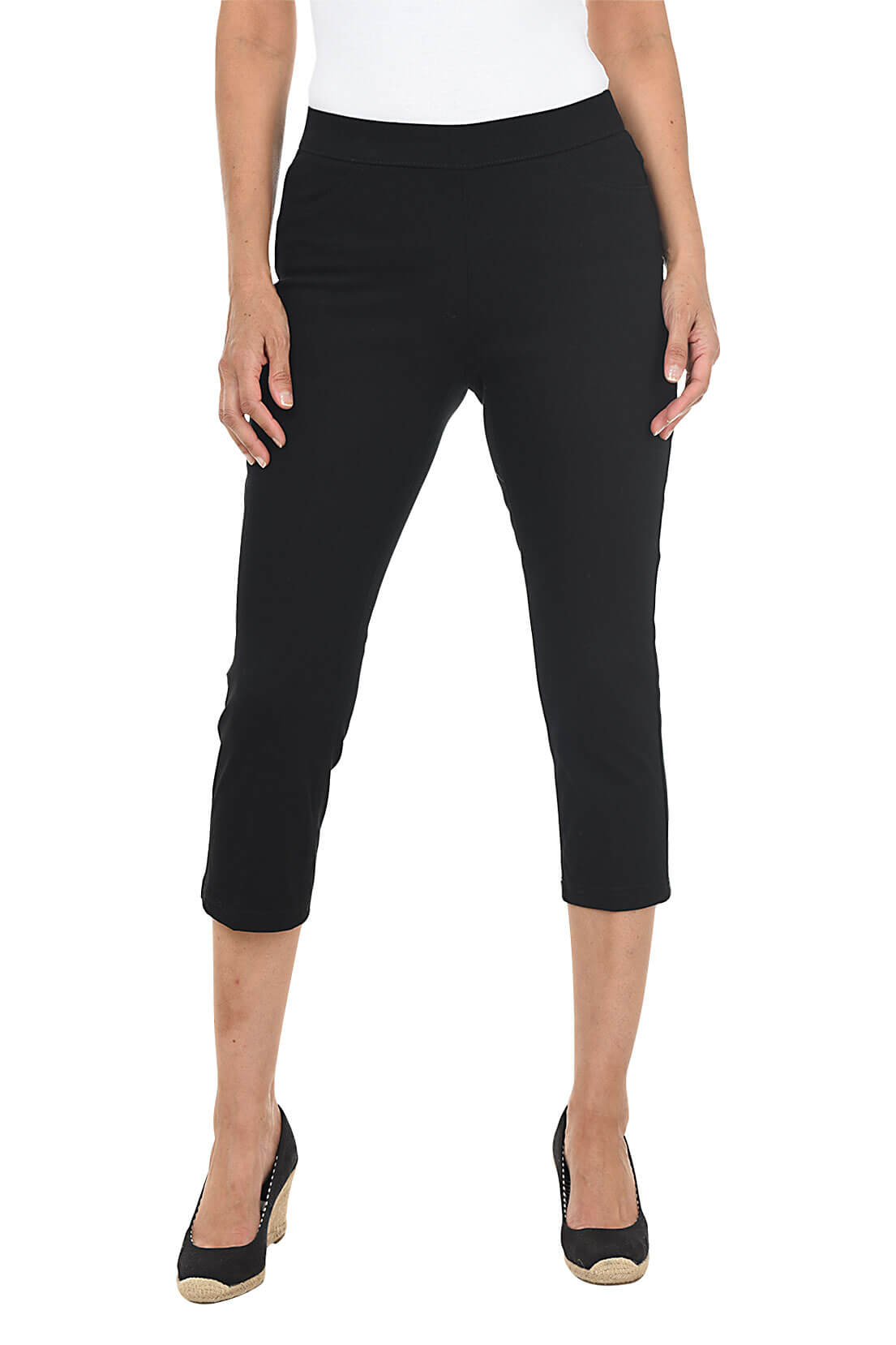 Pull On Capri Length Jegging