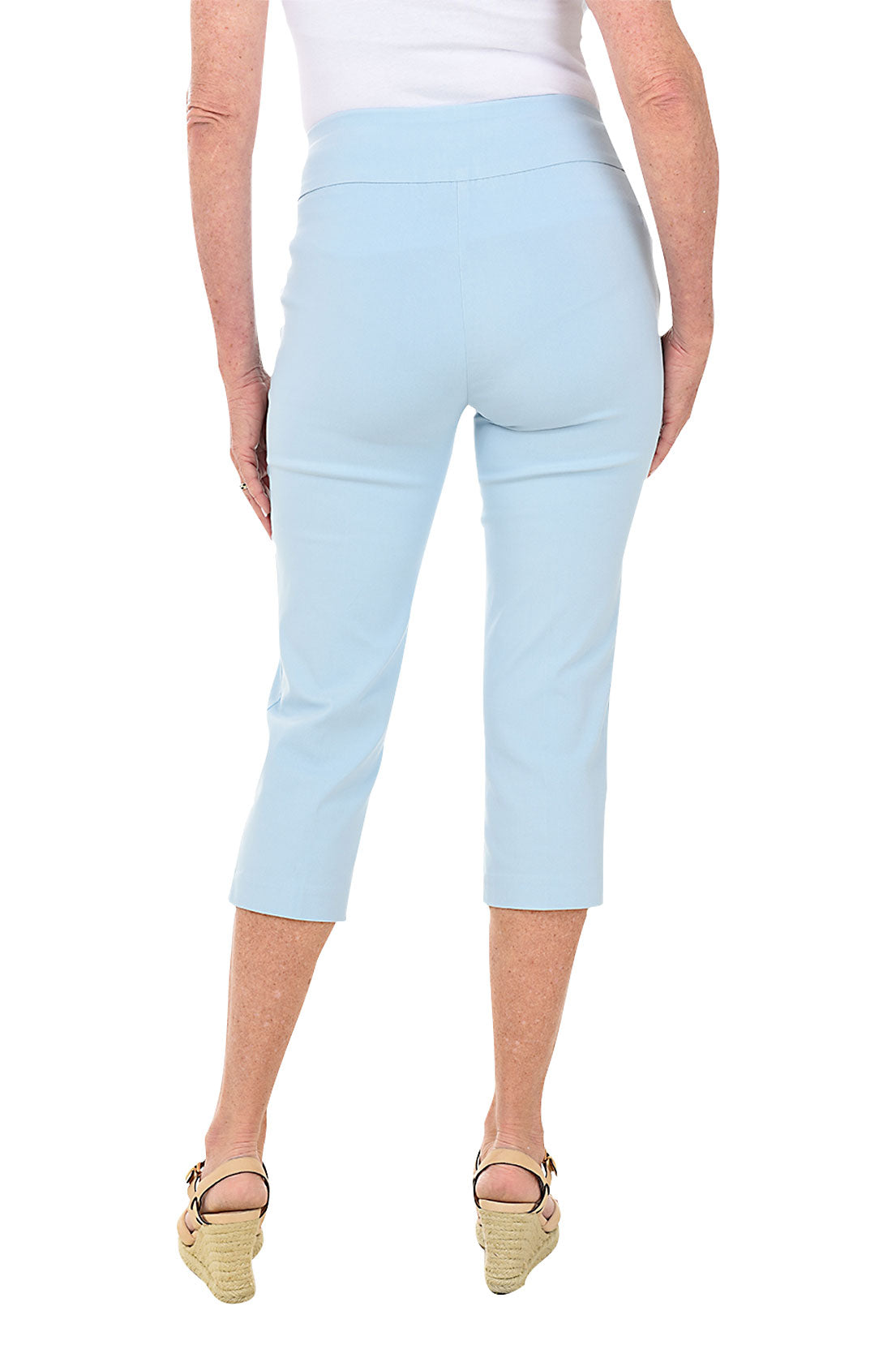 Side Grommet Capri Pant
