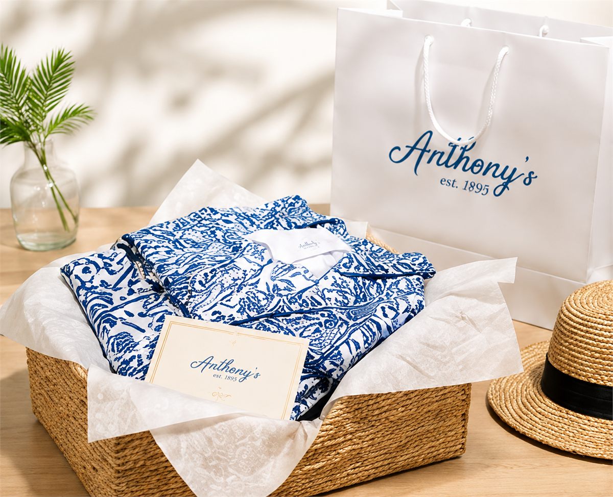 Anthony's order prepared for shipping